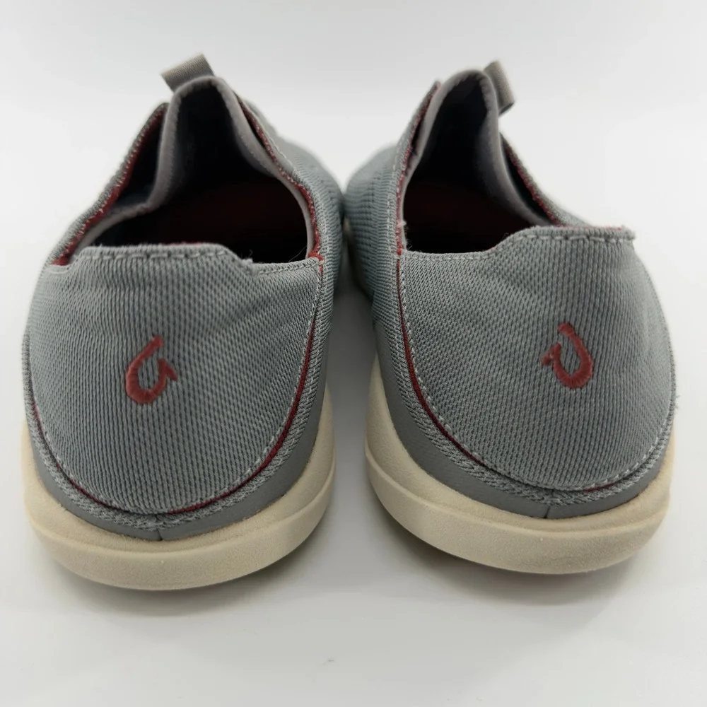 OluKai Moku Pae Mens 11 Trench Blue Mesh Boat Shoes Sneakers